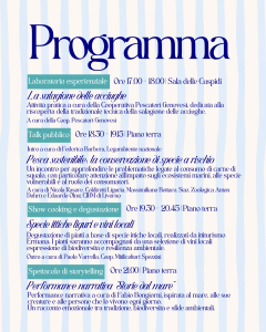 Programma la pesca in città